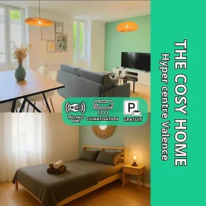 The Cosy Centre Parking Clim Valence (Drome)